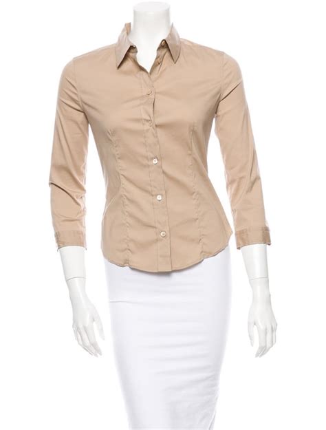 prada plain|prada blouses for women.